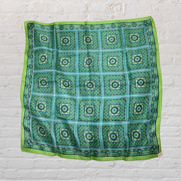 Glen Tex Silk Scarf - Picture 1 of 2